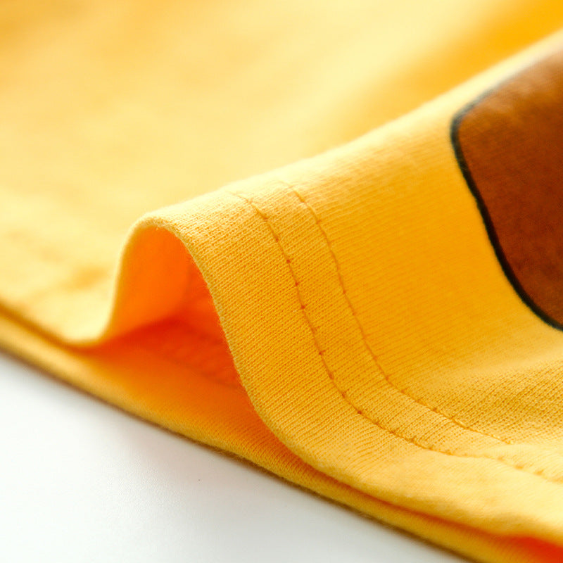 Cartoon children's long sleeve t-shirt bottoming shirt - YLORESHOP