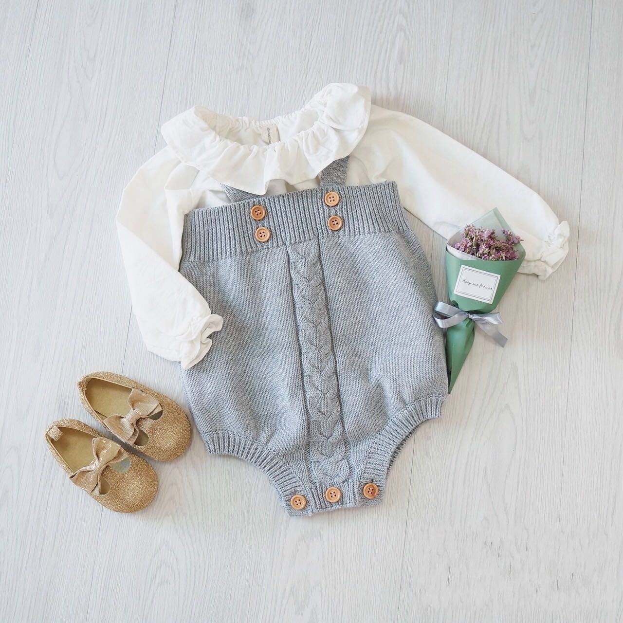 Knitted baby onesies - YLORESHOP