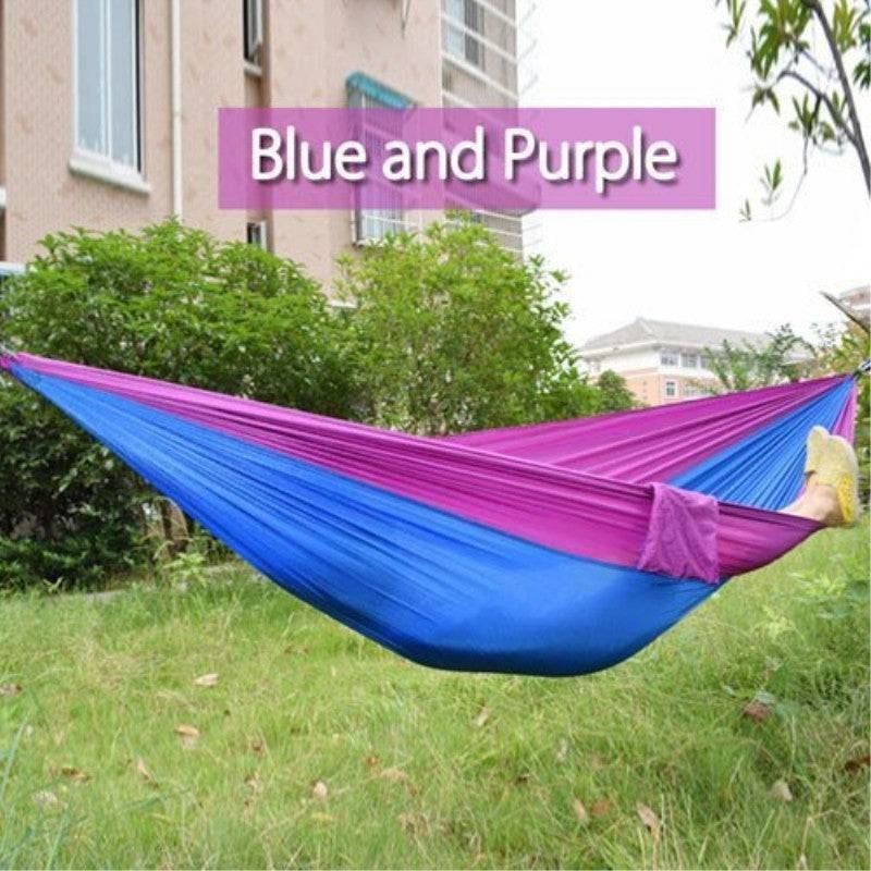 Backpacking Hammock - Portable Nylon Parachute Outdoor Double Hammock - YLORESHOP