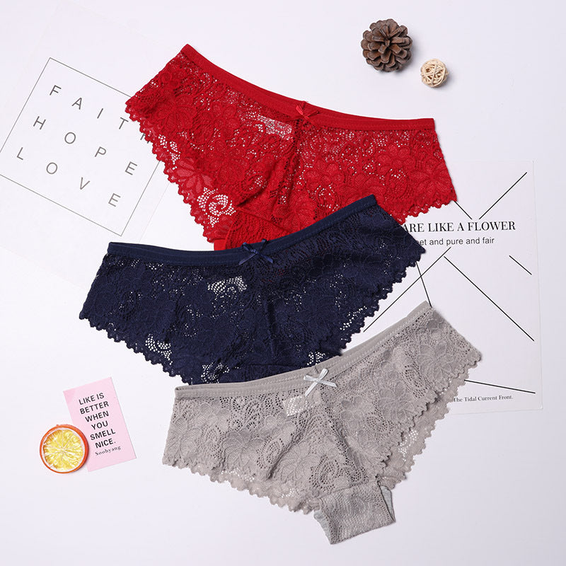 3 Pcs Panties For Woman Underwear - YLORESHOP