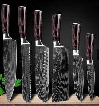 Carpenter's Special Set 6-piece Set 8-piece Set Knife Chef Knife Kitchen Knife Cooking - YLORESHOP