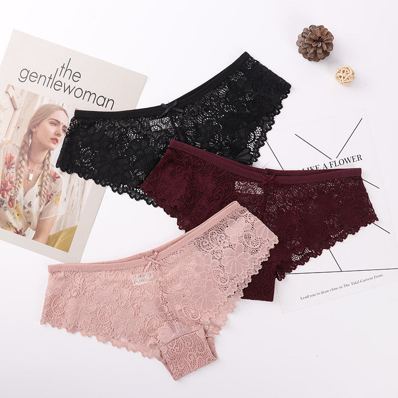 3 Pcs Panties For Woman Underwear - YLORESHOP