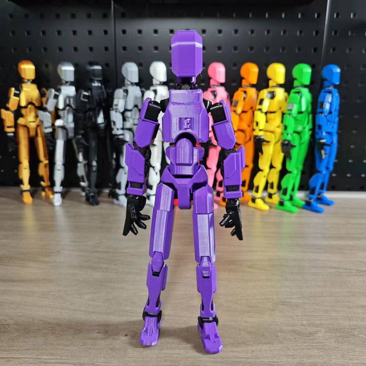 Multi-Jointed Movable Shapeshift Robot 2.0 3D Printed Mannequin Dummy Action Model Doll Toy Kid Gift - YLORESHOP