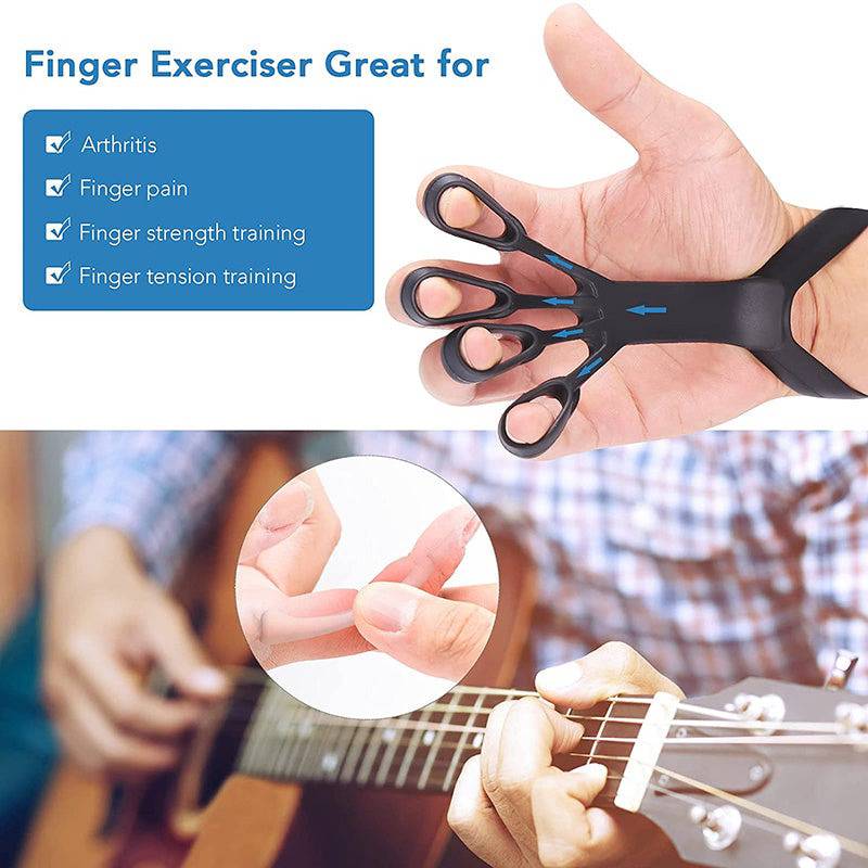 Silicone Grip Device Finger Exercise Stretcher Arthritis Hand Grip Trainer Strengthen Rehabilitation Training To Relieve Pain - YLORESHOP