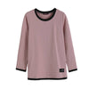Women's Patchwork Round Neck Long-sleeved T-shirt - YLORESHOP