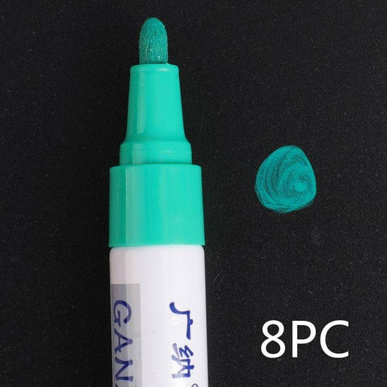 Colorful Waterproof Pen Car Tyre Tire Tread CD Metal Permanent Paint - YLORESHOP