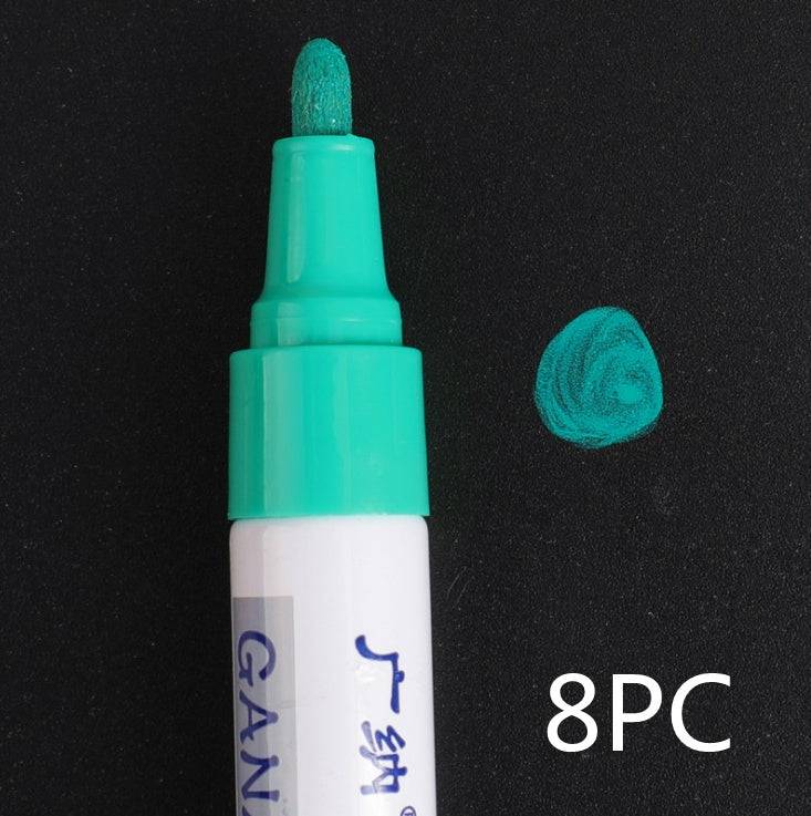 Colorful Waterproof Pen Car Tyre Tire Tread CD Metal Permanent Paint - YLORESHOP