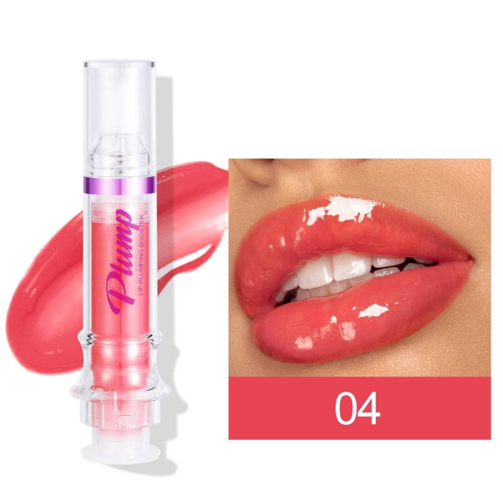 New Tube Lip Rich Lip Color Slightly Spicy Lip Honey Lip Glass Mirror Face Lip Mirror Liquid Lipstick - YLORESHOP