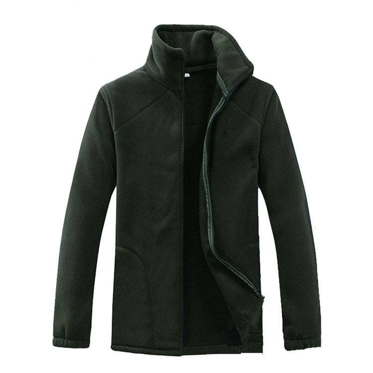 Middle-aged And Elderly Men's Upperwear Warm Sweater Coat