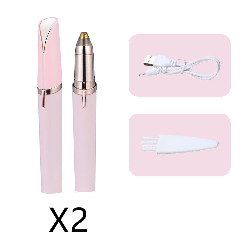 Eyebrow Epilator Maquiagem Profissional Completa Trymer Do Brwi Eye Brow Trimmer For Rasoir Visage Femme Make Up Eye Brow Shaper - YLORESHOP