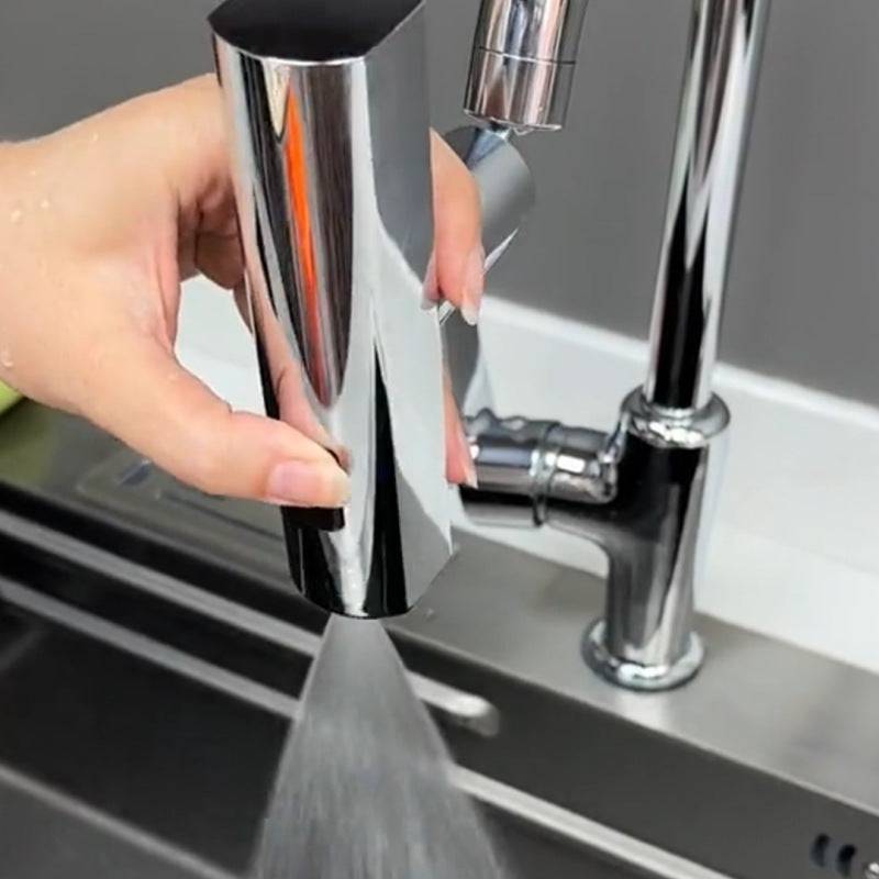 Kitchen Faucet Waterfall Outlet Splash Proof Universal Rotating Bubbler Multifunctional Water Nozzle Extension Kitchen Gadgets - YLORESHOP