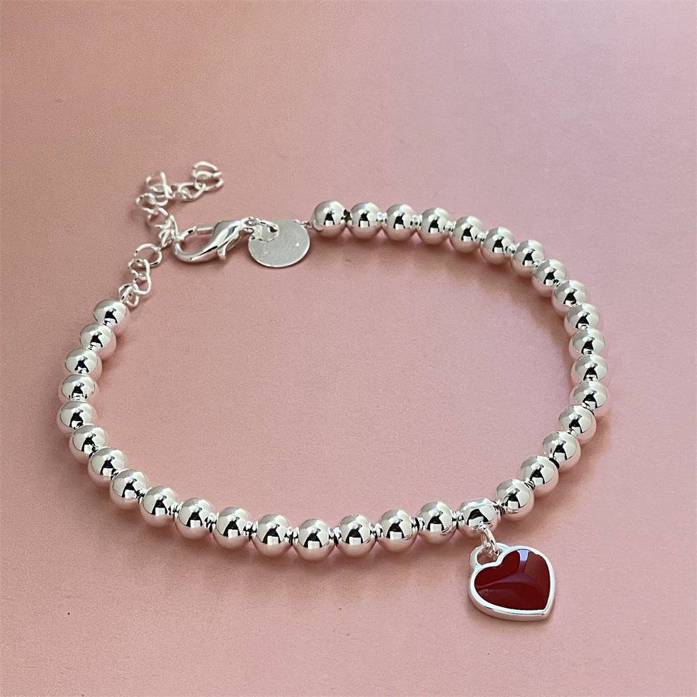 Women's Fashion Personalized Red Heart Bracelet - YLORESHOP