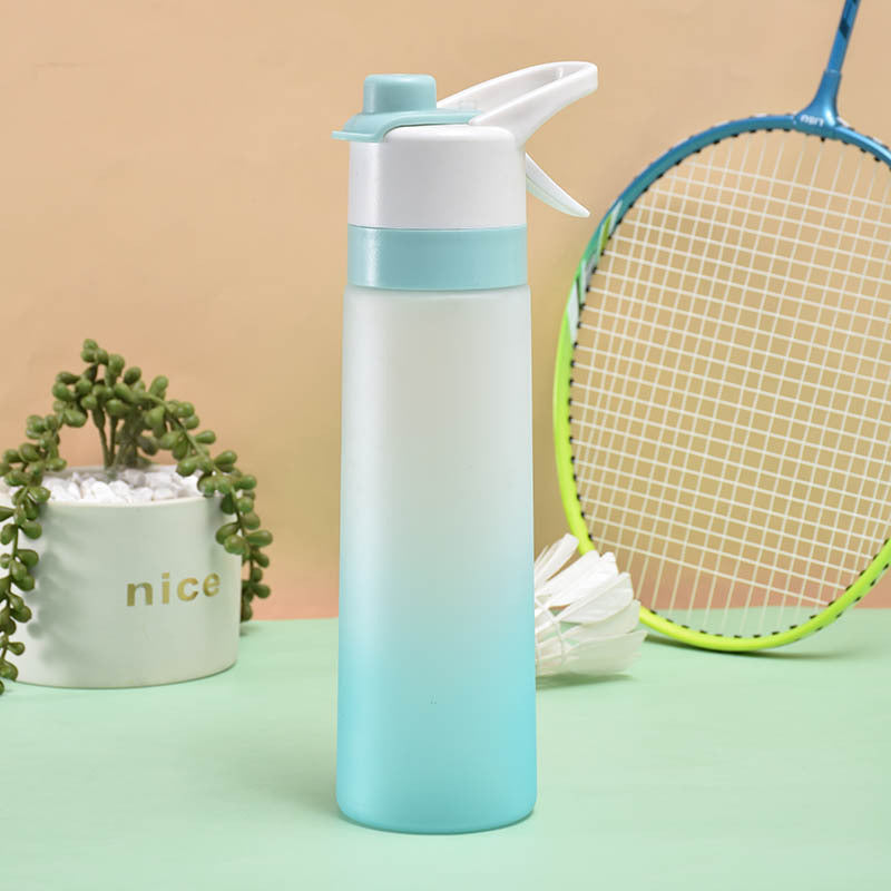 Spray Water Bottle For Girls Outdoor Sport Fitness Water Cup Large Capacity Spray Bottle Drinkware Travel Bottles Kitchen Gadgets - YLORESHOP