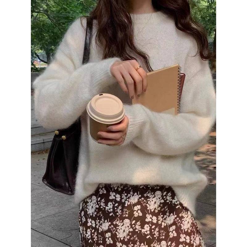 Women's Long-sleeved Sweater Pullover - YLORESHOP