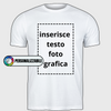 T-shirt manica corta 100% cotone personalizzabile con stampa digitale - YLORESHOP