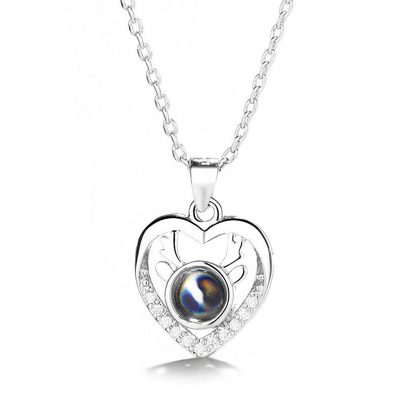 All The Way To Have You Pendant Necklaces Heart-shaped Short Clavicle - YLORESHOP