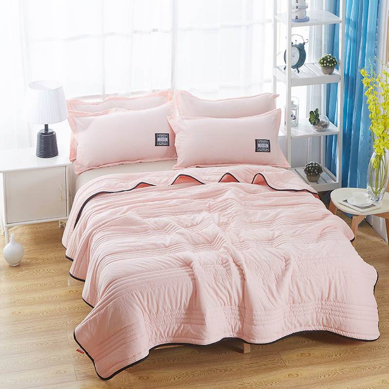 Cooling Blankets Pure Color Summer Quilt Plain Summer Cool Quilt Compressible Air-conditioning Quilt Quilt Blanket - YLORESHOP