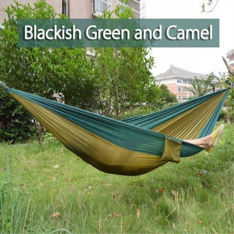 Backpacking Hammock - Portable Nylon Parachute Outdoor Double Hammock - YLORESHOP