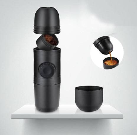 Condensed portable mini coffee machine - YLORESHOP