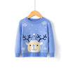 Christmas snowflake fawn sweater - YLORESHOP