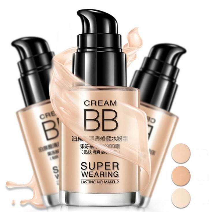 Clear and sleek hydrating cream nude makeup BB cream makeup concealer moisturizing BB cream - YLORESHOP