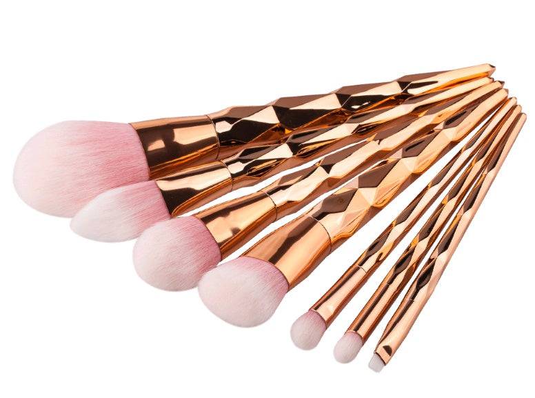 7 makeup brushes, makeup tools, diamond makeup brush foundation brush - YLORESHOP