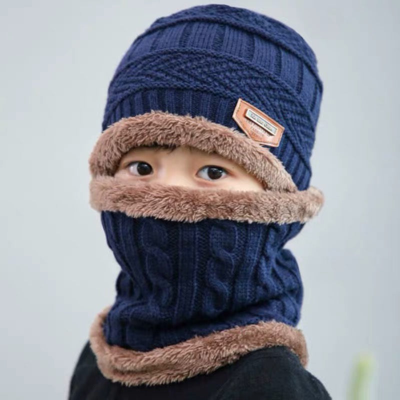 Warm knitted hat children's cap - YLORESHOP