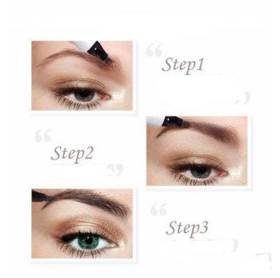 Waterproof Natural Eyebrow Pen Four-claw Eye Brow Tint Fork Tip Eyebrow Tattoo Pencil - YLORESHOP