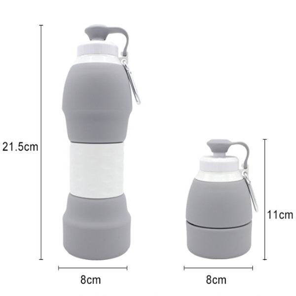 Silicone folding water bottle - YLORESHOP