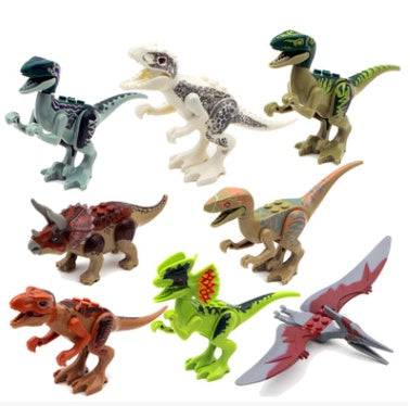 Building Blocks Mini Dinosaur Bricks Figures Kids Toys For Children - YLORESHOP