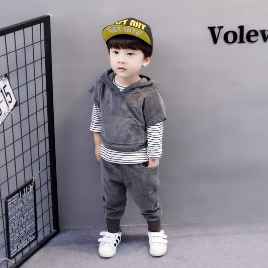 Baby Boy Fashion Warm And Handsome Suit - YLORESHOP