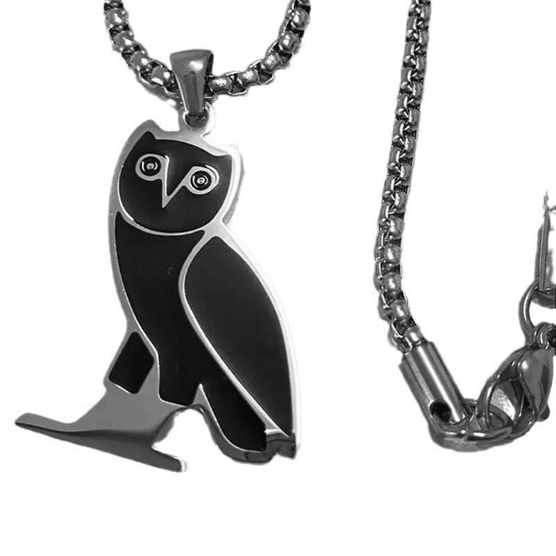 Owl Necklace Female Hip Hop Cool Senior Minority All-match Ornament - YLORESHOP