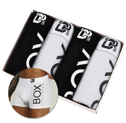 4Pc Boxershorts for Men Boxer Short Underwear Man Panties - YLORESHOP