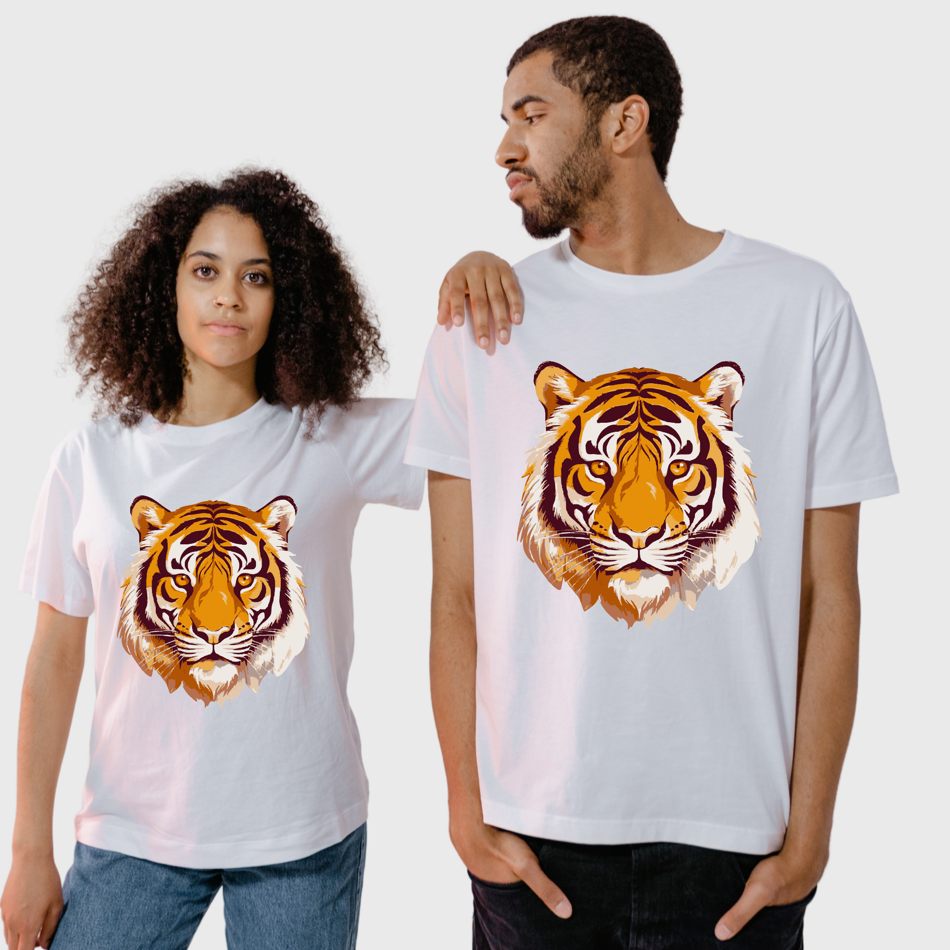 T-shirt manica corta 100% cotone personalizzabile con stampa digitale - YLORESHOP