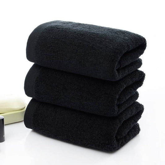 21 strands of black cotton towels - YLORESHOP