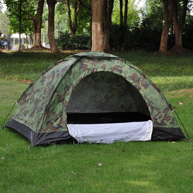 Double Camouflage Tent Leisure Tent Outdoor Camping Tent - YLORESHOP