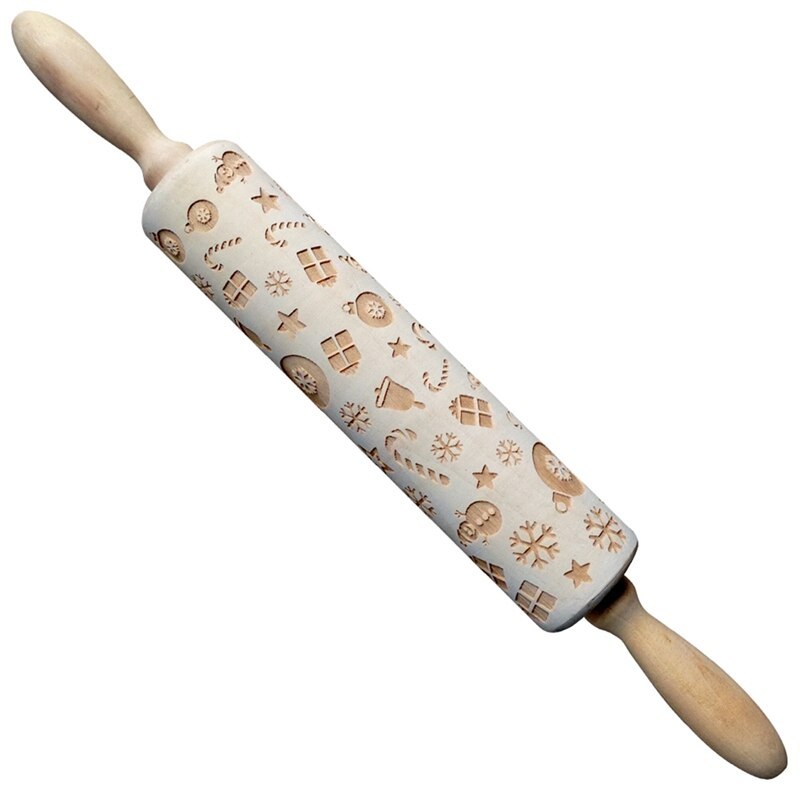 Rolling Pin Christmas Embossing - YLORESHOP