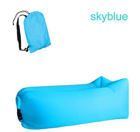 Outdoor Air Sofa Fast Inflatable Laybag Hangout Lounger Beach Air Bed Folding Sleeping Bag Lazy Sofa Lazy Air Sofa - YLORESHOP