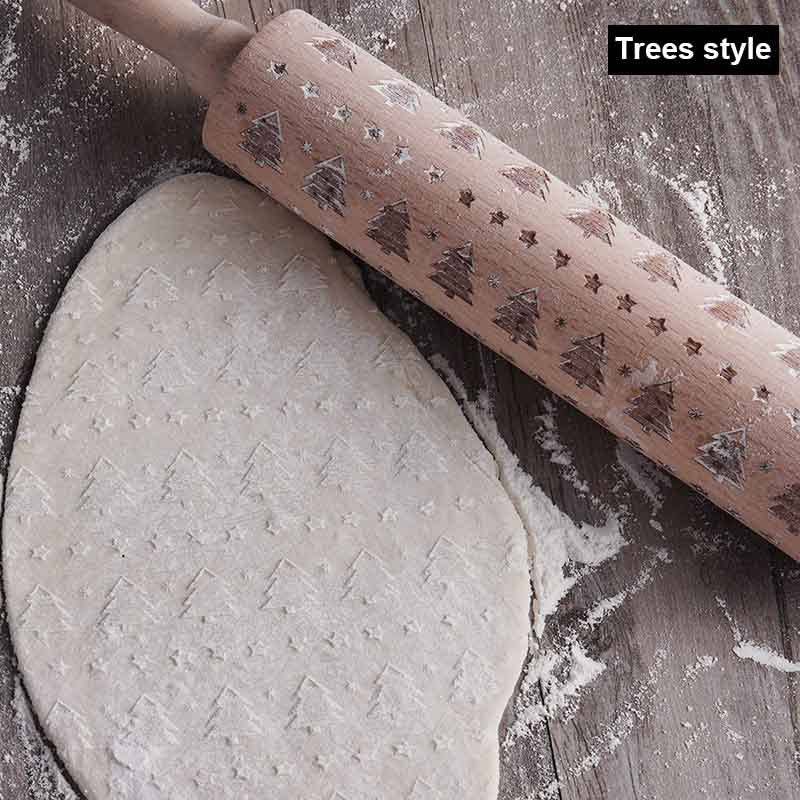 Rolling Pin Christmas Embossing - YLORESHOP