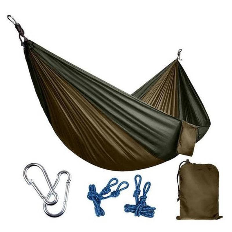 Backpacking Hammock - Portable Nylon Parachute Outdoor Double Hammock - YLORESHOP