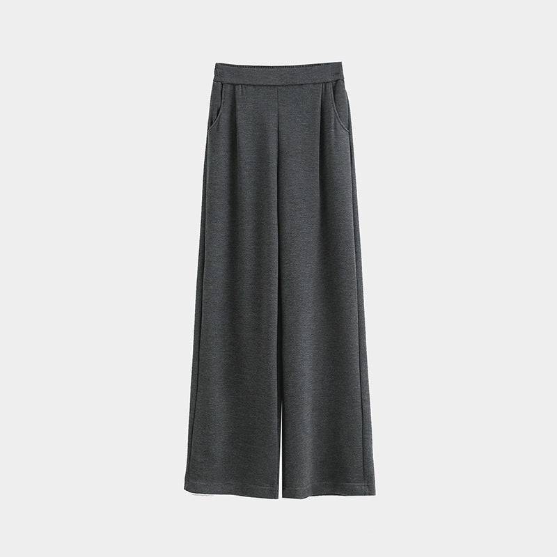 Casual Style High Waist Wide Leg Straight New Casual Pants For Women - YLORESHOP