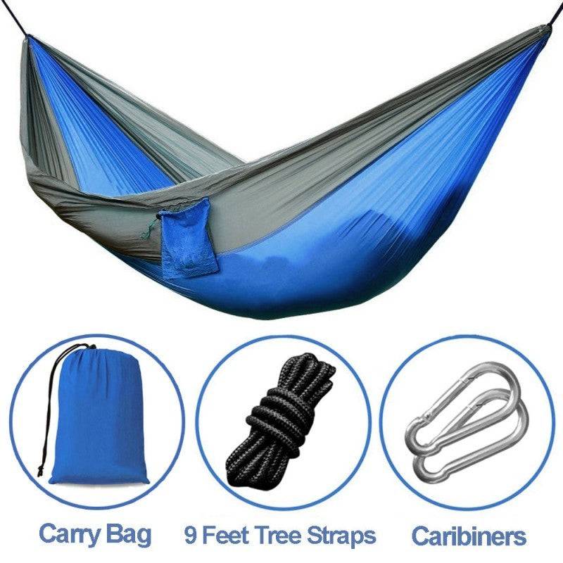 Backpacking Hammock - Portable Nylon Parachute Outdoor Double Hammock - YLORESHOP