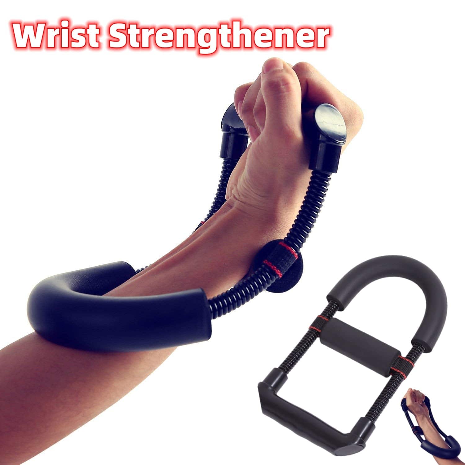 Grip Power Wrist Forearm Hand Grip Arm Trainer Adjustable Forearm Hand Wrist Exercises Force Trainer Power Strengthener Grip Fitness - YLORESHOP