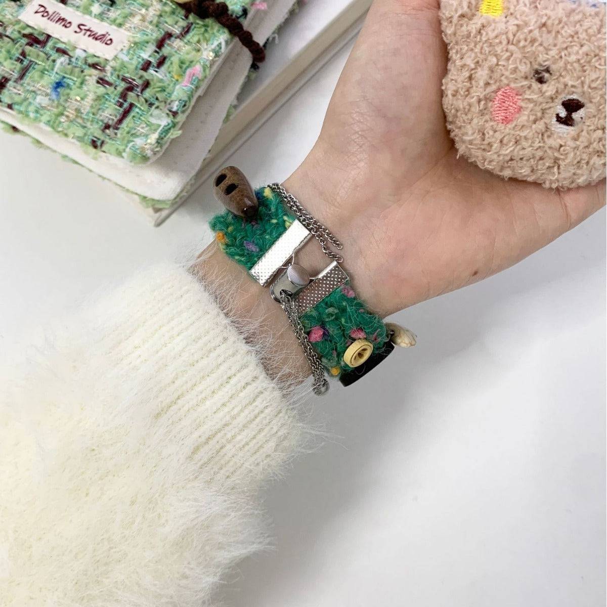 Christmas Plush Bracelet Autumn And Winter Atmosphere Strap - YLORESHOP