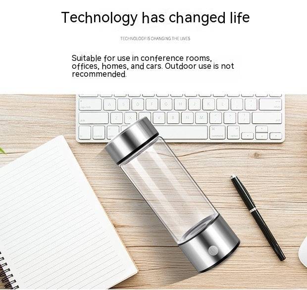 Hydrogen Water Bottles Electric Hydrogen Rich Water Generator Bottle New Technology Rechargeable Portable Antioxidant - YLORESHOP