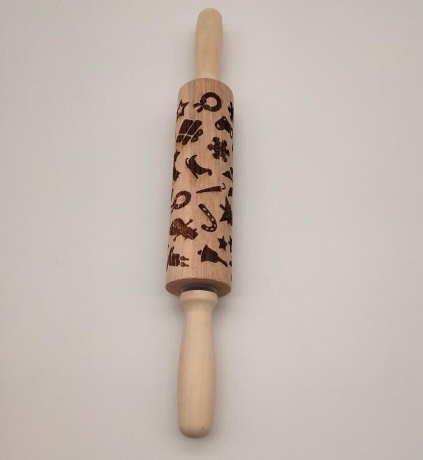 Rolling Pin Christmas Embossing - YLORESHOP