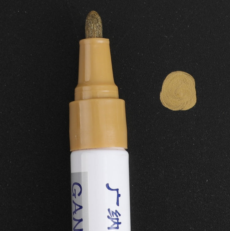 Colorful Waterproof Pen Car Tyre Tire Tread CD Metal Permanent Paint - YLORESHOP