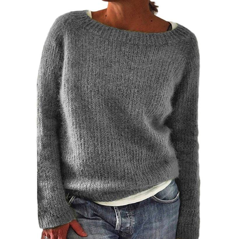 Static version basic sweater knit sweater - YLORESHOP