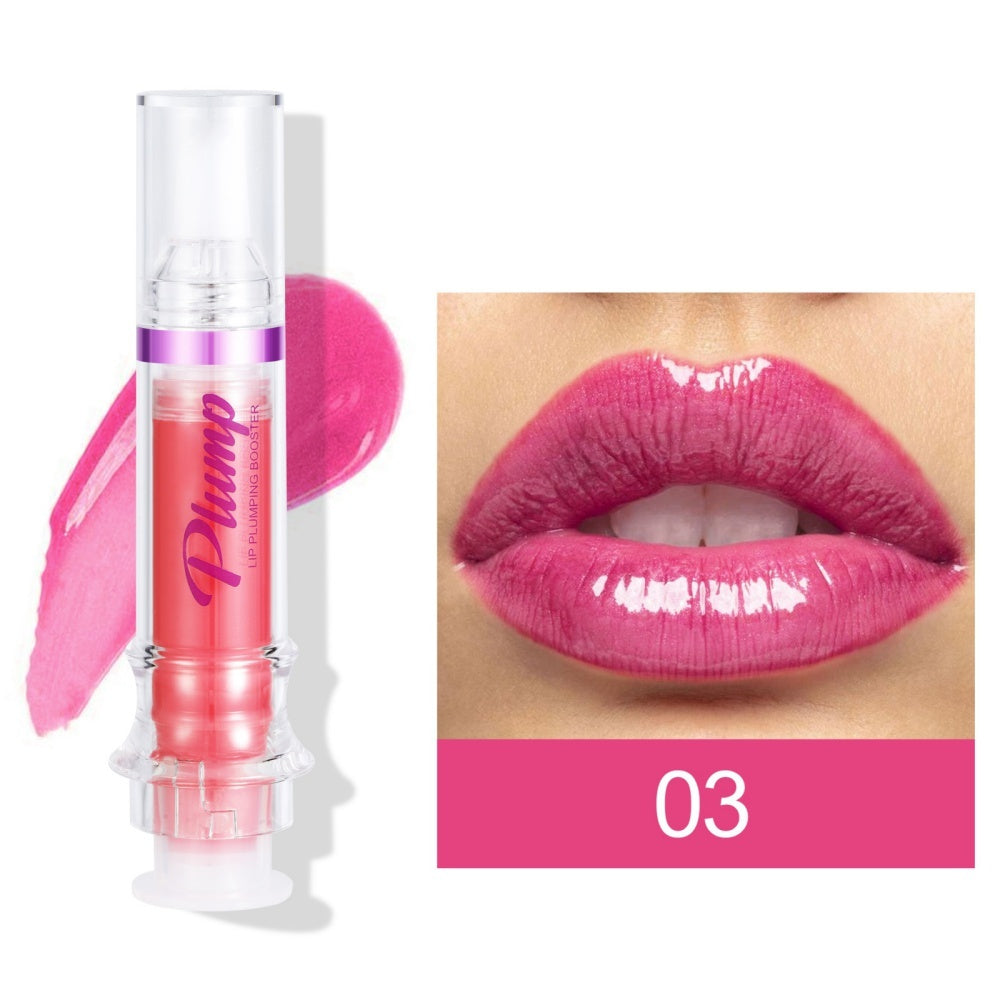 New Tube Lip Rich Lip Color Slightly Spicy Lip Honey Lip Glass Mirror Face Lip Mirror Liquid Lipstick - YLORESHOP