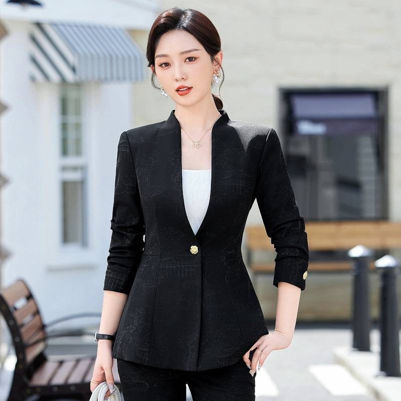 Female Autumn And Winter Long Sleeves Fashionable Suit